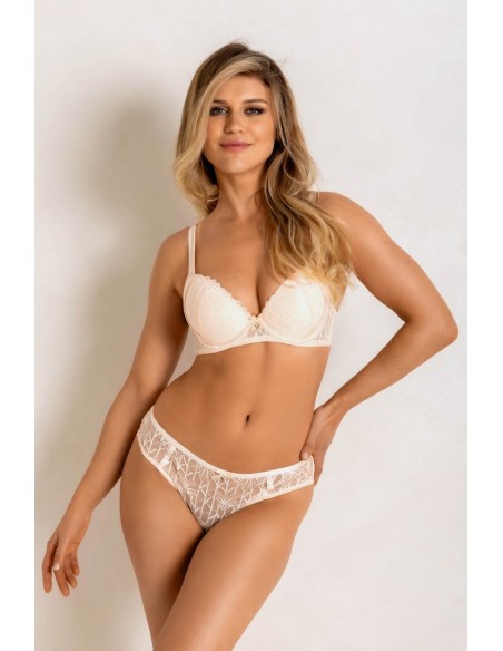 Bra pati push up 19238 ecru Mediolano