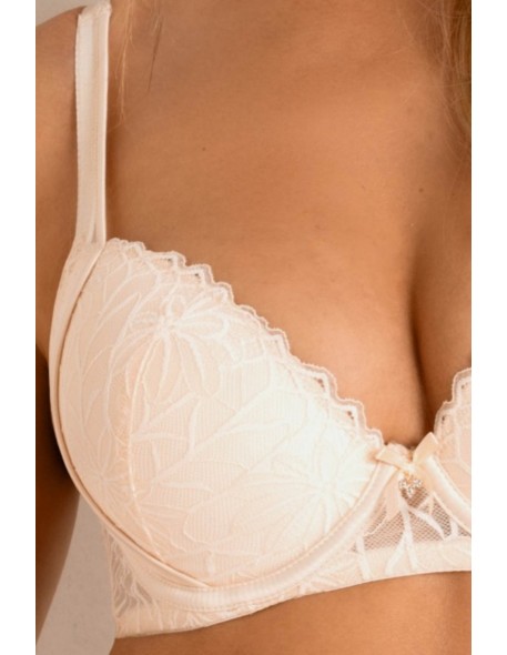Bra pati push up 19238 ecru Mediolano