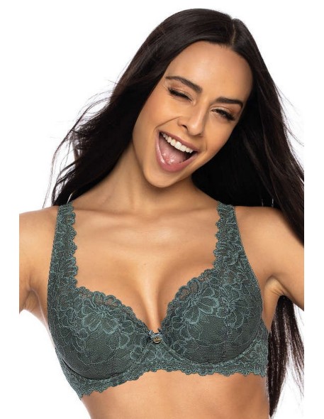 Biustonosz full cup m-053/22 carmela khaki Mat
