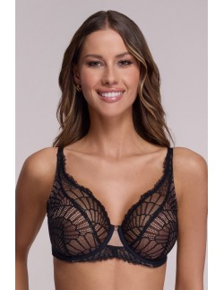 Biustonosz av 2200 soft black Ava