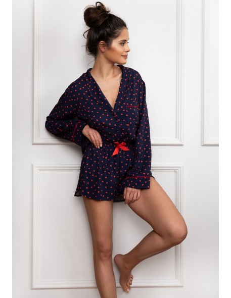 Piżama maisie dł/r s-xl rozpinana Sensis