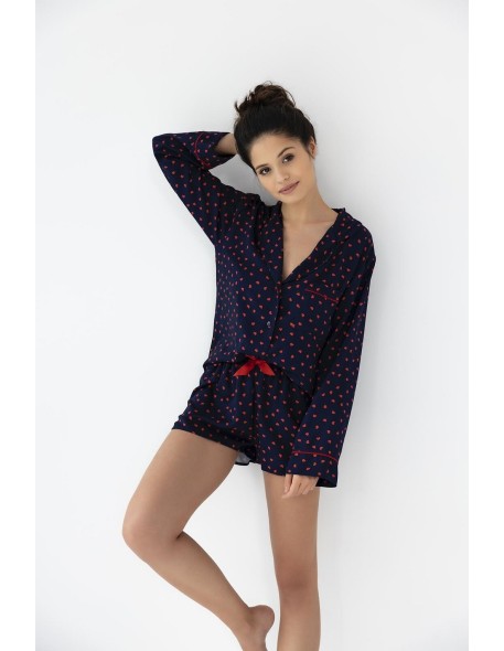 Piżama maisie dł/r s-xl rozpinana Sensis