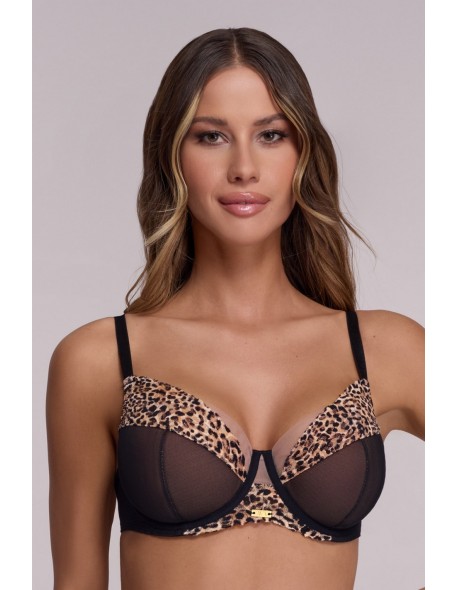 Biustonosz av 2194 black panther maxi Ava