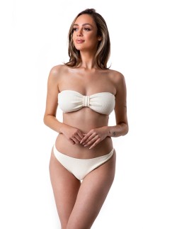 Two-piece swimsuit bikinis soft bra bandeau kokardka,...