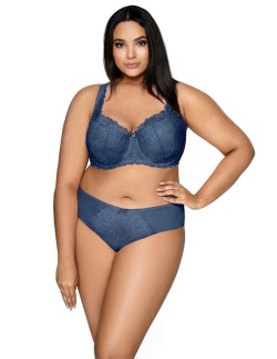 Biustonosz full cup m-053/22 carmela big szafir Mat