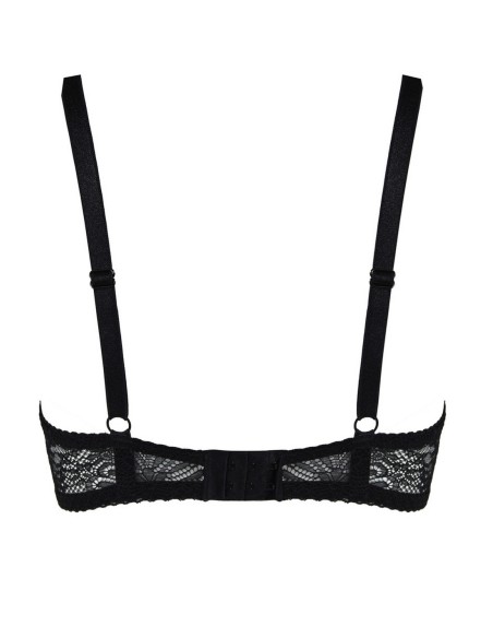Biustonosz fancy bralette 19237 black Mediolano