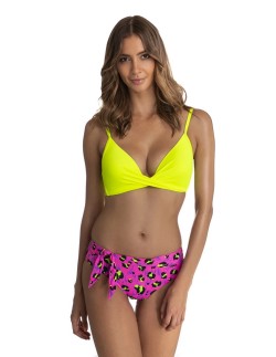 Two-piece swimsuit bra with trójkątnymi miskami and...
