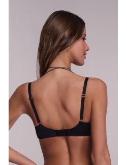 Biustonosz av 2177 semi soft black maxi Ava 2