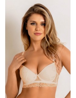 Bra vika push up 19239 beige Mediolano