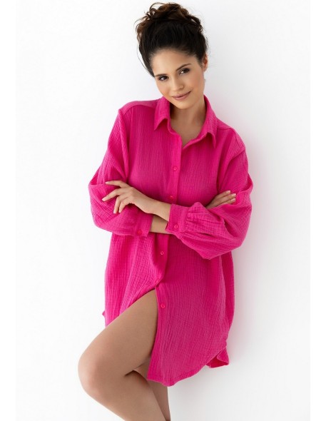 Shirt magenta dł/r s-xl rozpinana Sensis