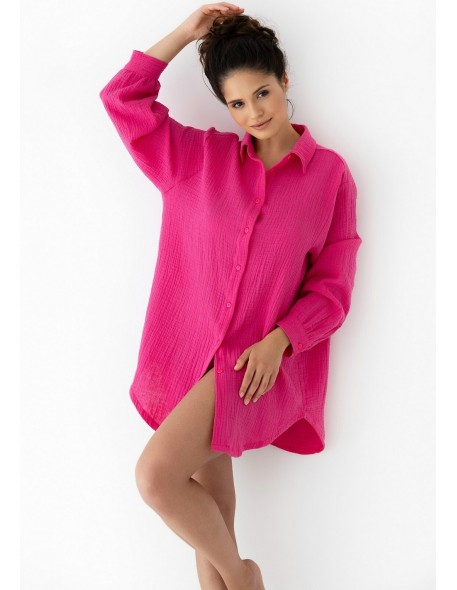 Shirt magenta dł/r s-xl rozpinana Sensis