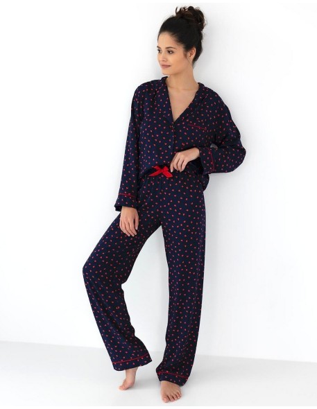 Piżama sophia dł/r s-xl rozpinana Sensis