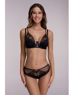 Biustonosz av 2199 soft black Ava 2