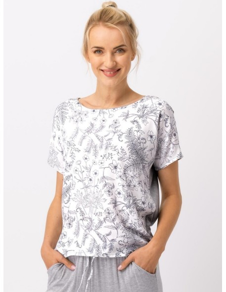 Piżama lns 546 a25 wiskoza kr/r s-xl Key