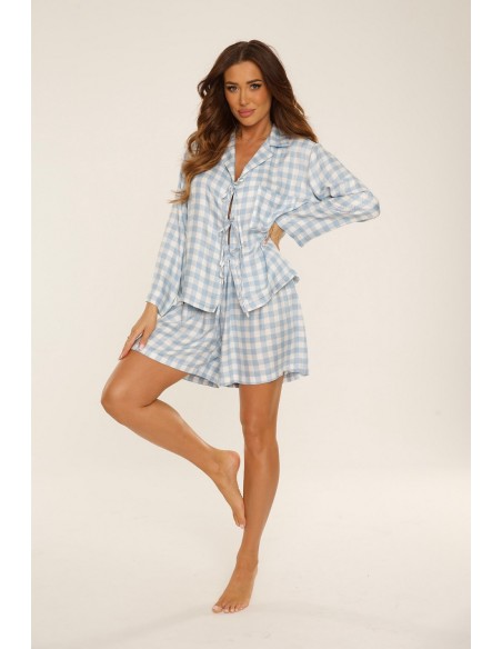 Piżama de lafense 825 primrose dł/r s-2xl rozpinana Forex