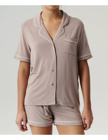 Piżama nlp-496 kr/r s-2xl damska rozpinana...