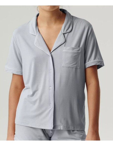 Piżama nlp-496 kr/r s-2xl damska rozpinana...