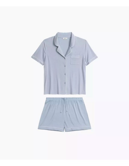 Piżama nlp-496 kr/r s-2xl damska rozpinana Atlantic