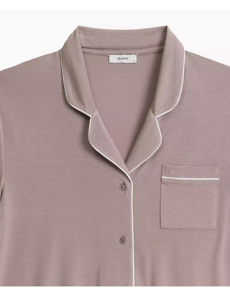 Piżama nlp-496 kr/r s-2xl damska rozpinana...