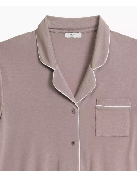 Piżama nlp-496 kr/r s-2xl damska rozpinana Atlantic