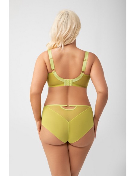 Biustonosz miękki na fiszbinach Paradise Gorsenia K496/2 limonka 