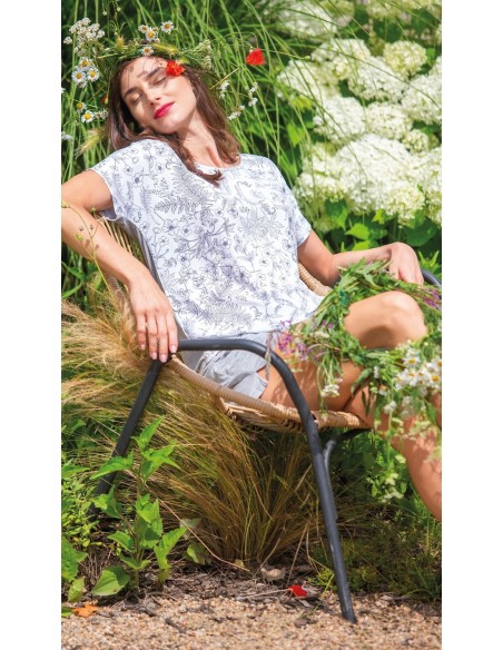 Pajamas lns 544 b25 wiskoza kr/r s-xl Key