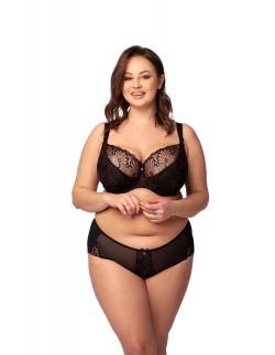 Tattoo Soft czarno/miedziany - Bra Nessa