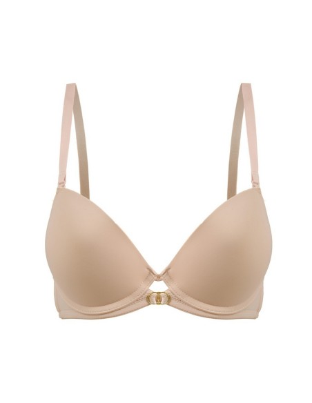 Bra nela push up 19241 beige Mediolano