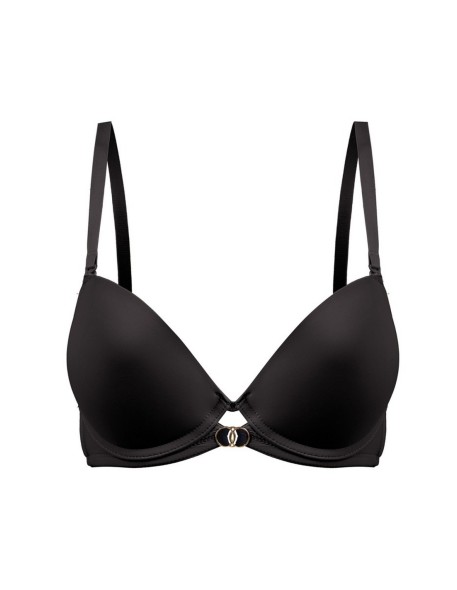 Biustonosz nela push up 19241 black Mediolano