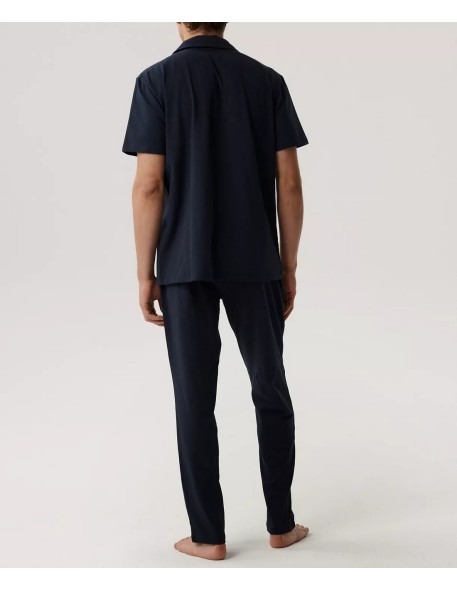 Piżama bnmp-002 kr/r s-2xl męska rozpinana...