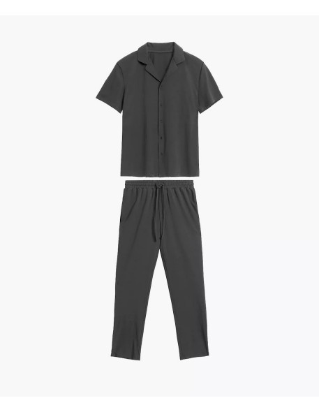 Piżama bnmp-002 kr/r s-2xl męska rozpinana...