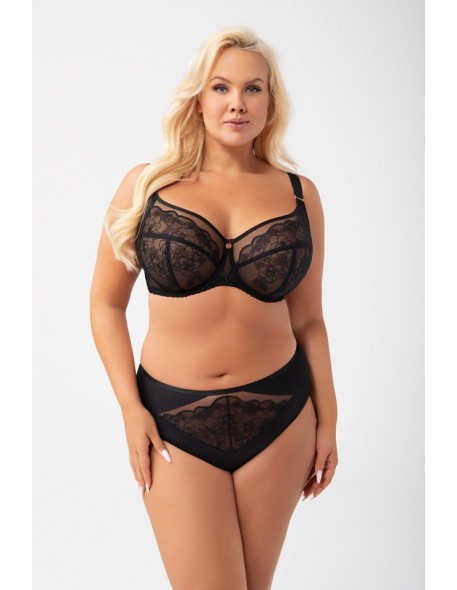 Gorsenia K930 Adore lacy soft bra black 