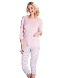 Piżama Nancy Mewa, wygodna bielizna nocna z delikatnym... 2