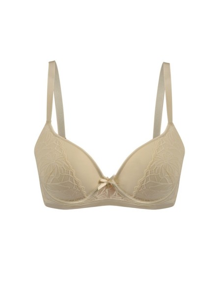 Biustonosz gabi push up 19240 beige Mediolano
