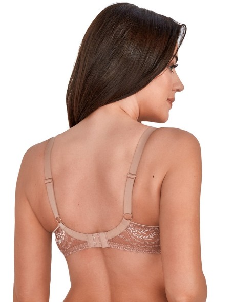 Biustonosz push-up bs 1183 irene mokka Gaia