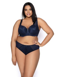 Bra full cup m-053/22 carmela big navy blue Mat