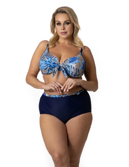 Two-piece swimsuit with usztywnianymi miskami, full briefs Primo