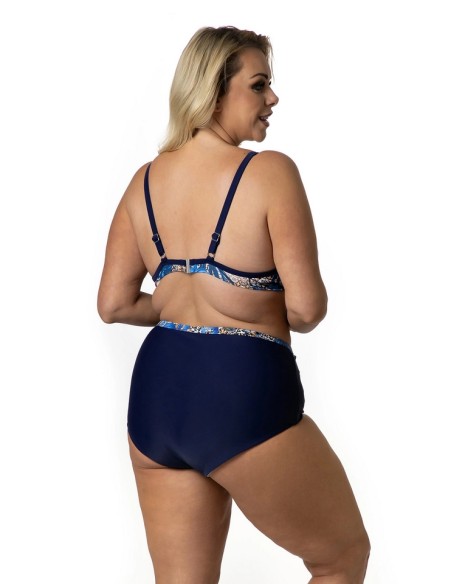 Two-piece swimsuit with usztywnianymi miskami, full briefs Primo