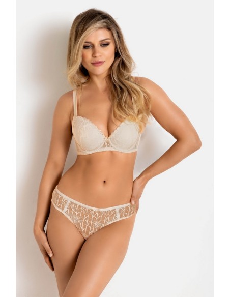 Biustonosz pati push up 19238 beige Mediolano