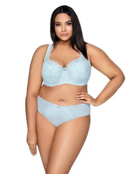 Bra full cup m-053/22 carmela błękit Mat