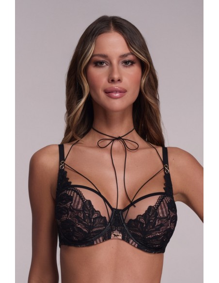 Biustonosz av 2178 soft black Ava