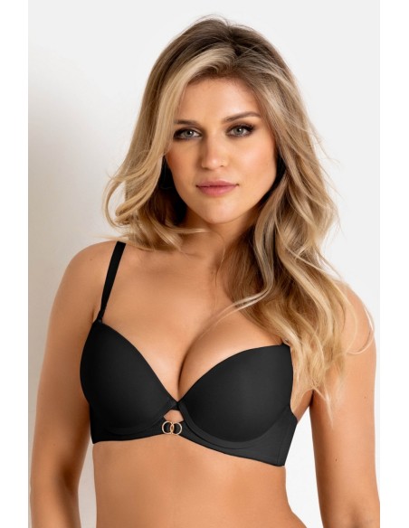 Bra nela push up 19241 black Mediolano