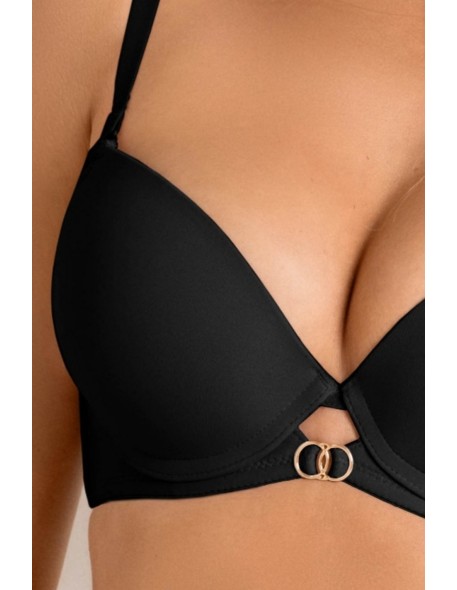 Bra nela push up 19241 black Mediolano