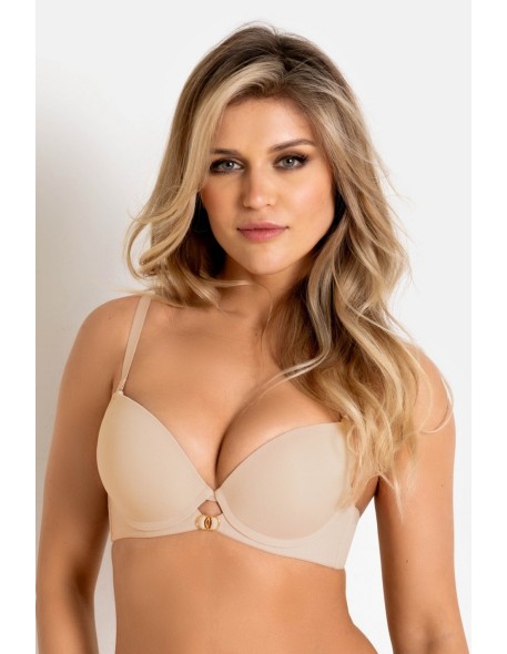 Bra nela push up 19241 beige Mediolano