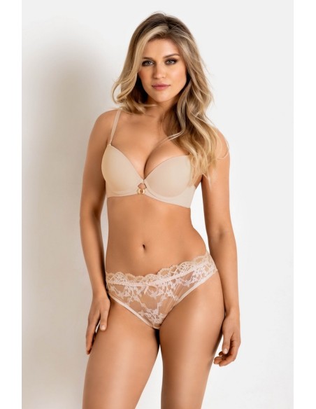 Biustonosz nela push up 19241 beige Mediolano