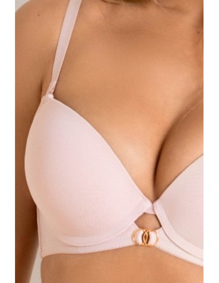 Bra nela push up 19241 powder Mediolano