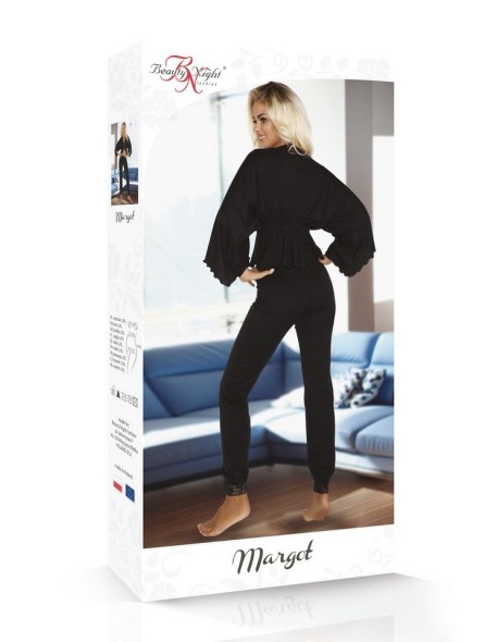 Pajamas women's black Margot Beauty Night Fashion