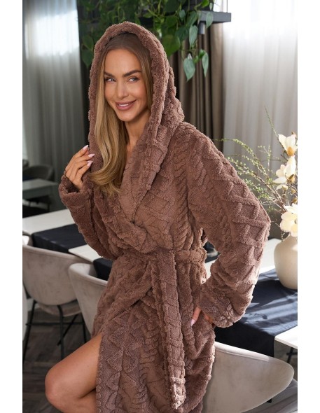 Bathrobe ladies' hood L&L Geo 2402