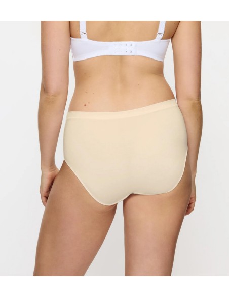 High-waisted panties Triumph Sense Of Modal Midi creamy dream