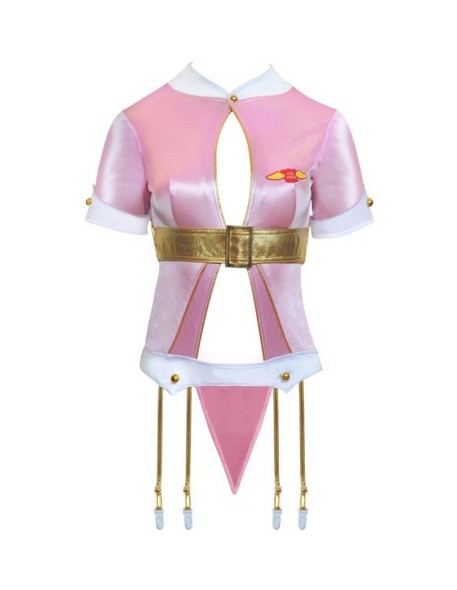 Gedala kostium stewardesy różowy, Livia...